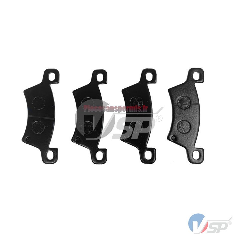 Kit Plaquettes De Frein Arrière Pour Microcar MC1 MC2 (à Partir De 2006) - NEUF