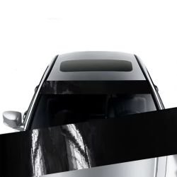 Autocollant pare-soleil 3D en vinyle pour pare-brise avant
