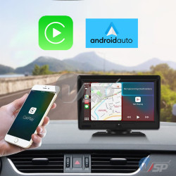 Ecran tactile portable avec CarPlay et Android Auto